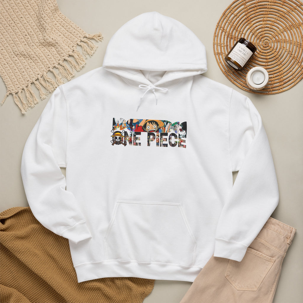 One Piece Luffy Graphic Hoodie – Anime Crew Pullover