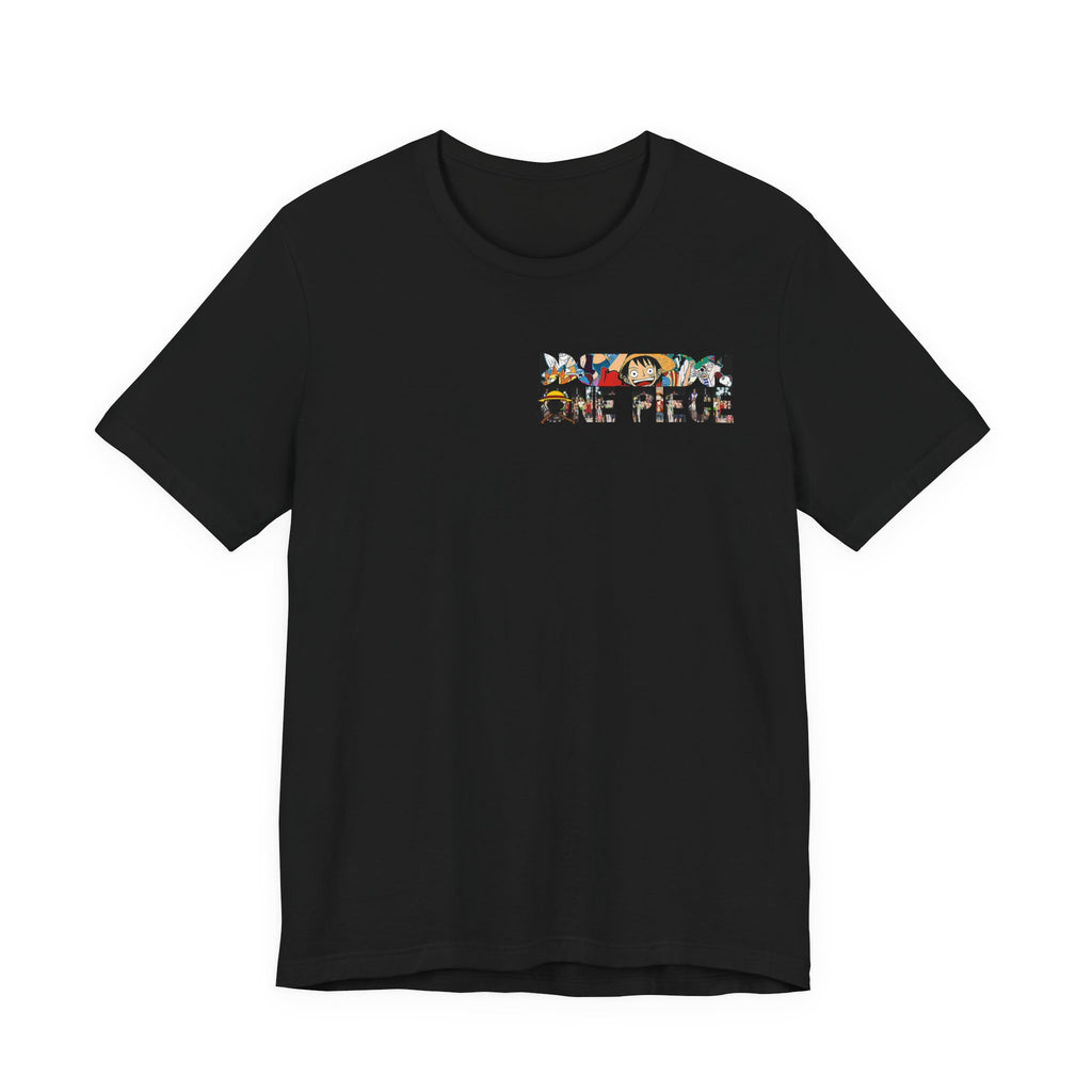 One Piece 'Fiery' anime tee — Luffy Ace tribute t-shirt