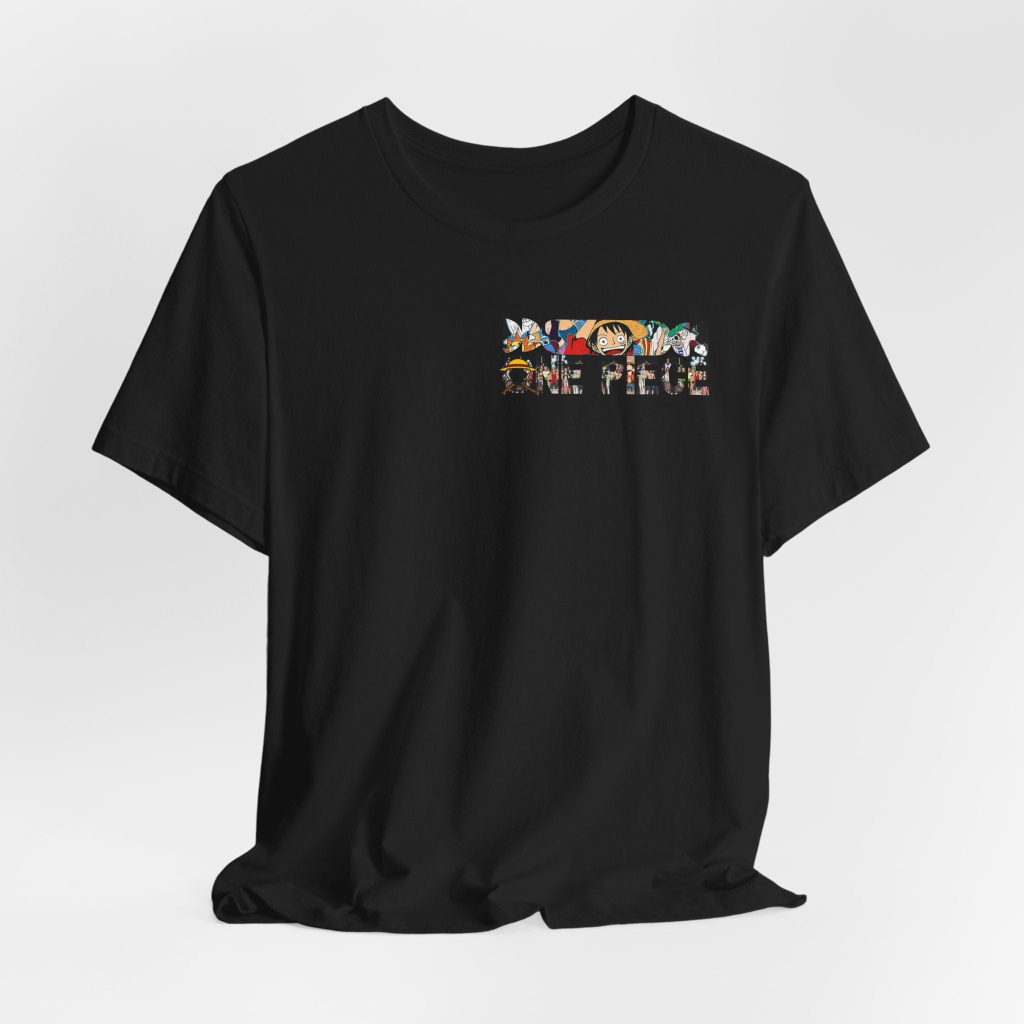 One Piece Luffy Graphic Tee - Anime Pirate Crew Shirt