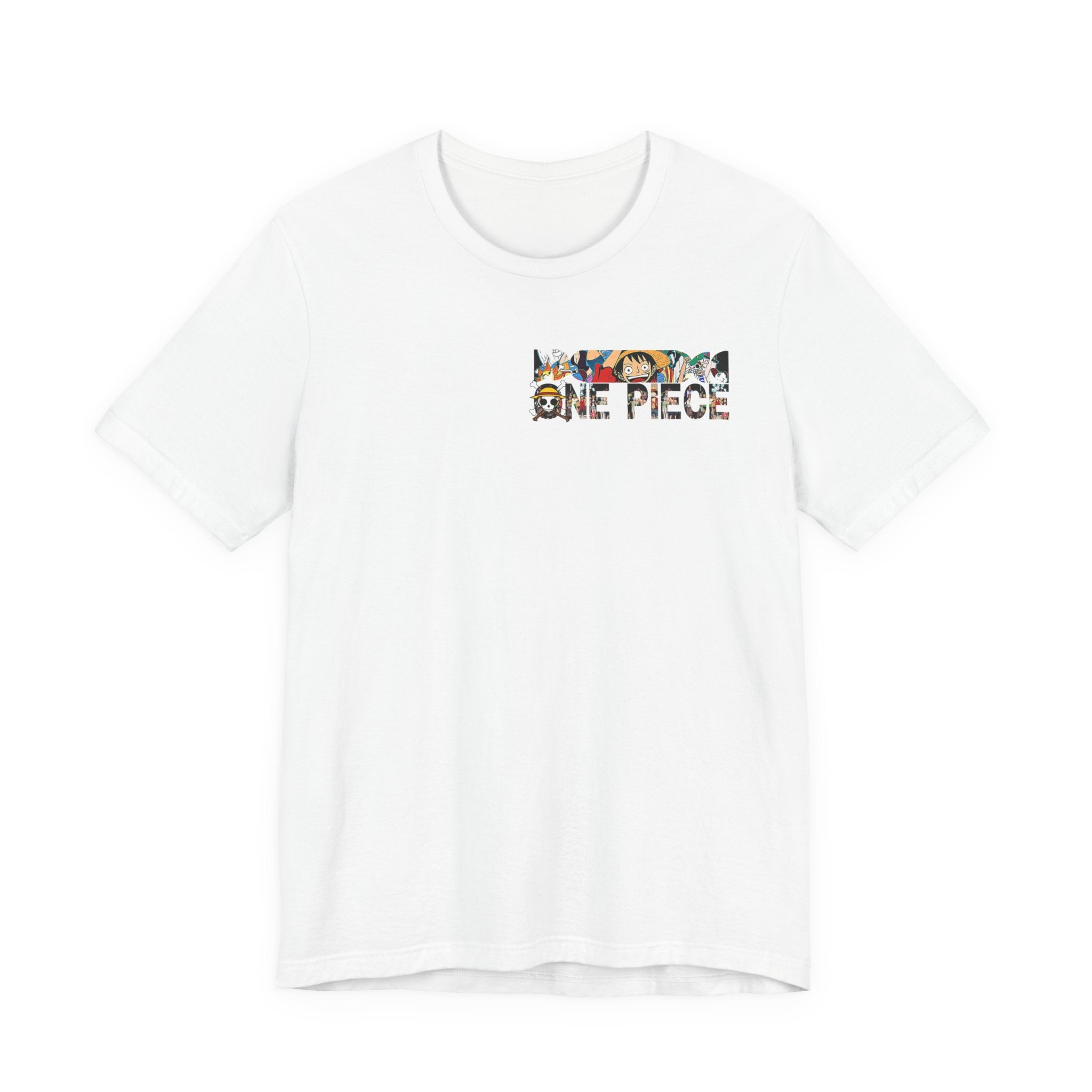 One Piece Luffy Graphic Tee - Anime Pirate Crew Shirt