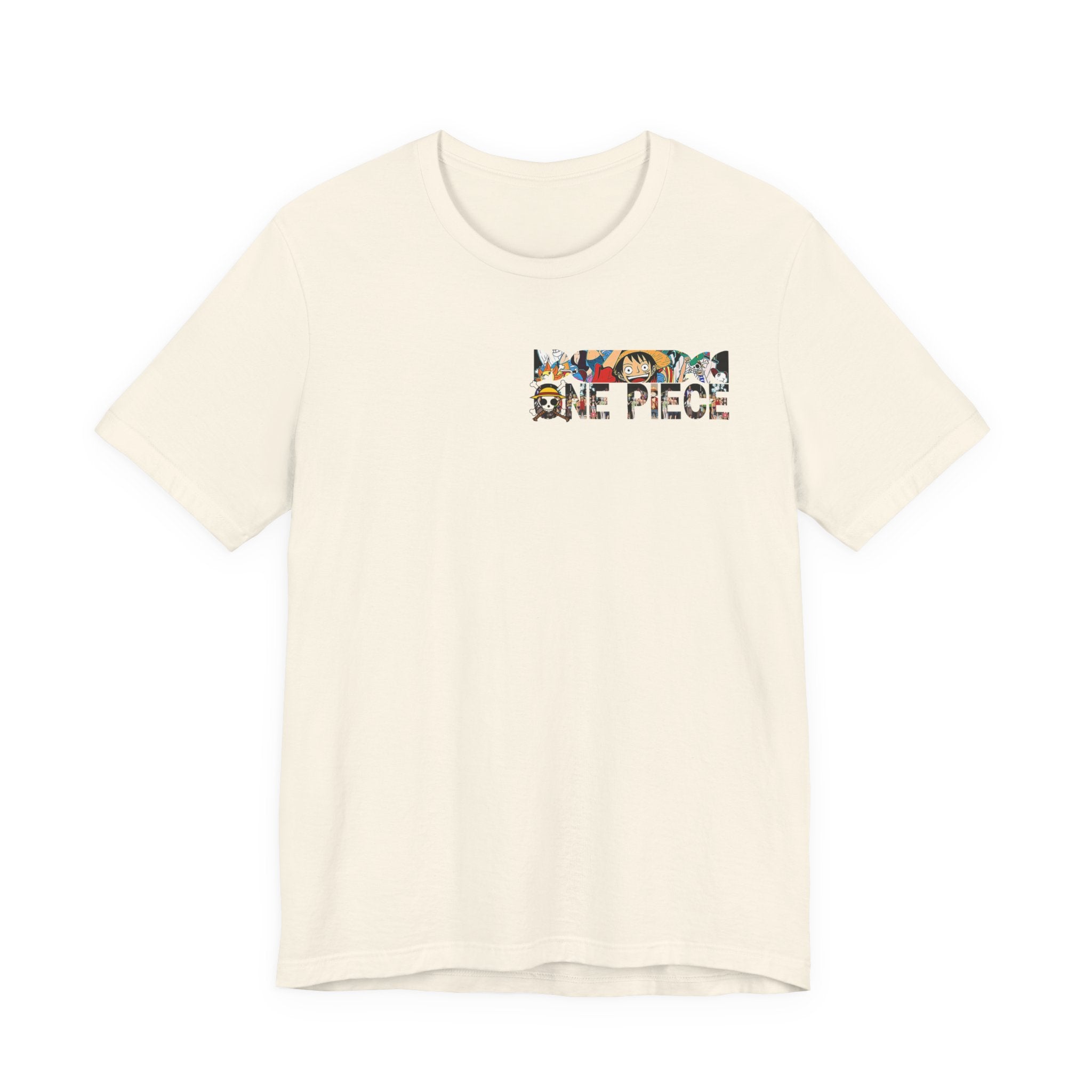 One Piece Luffy Graphic Tee - Anime Pirate Crew Shirt