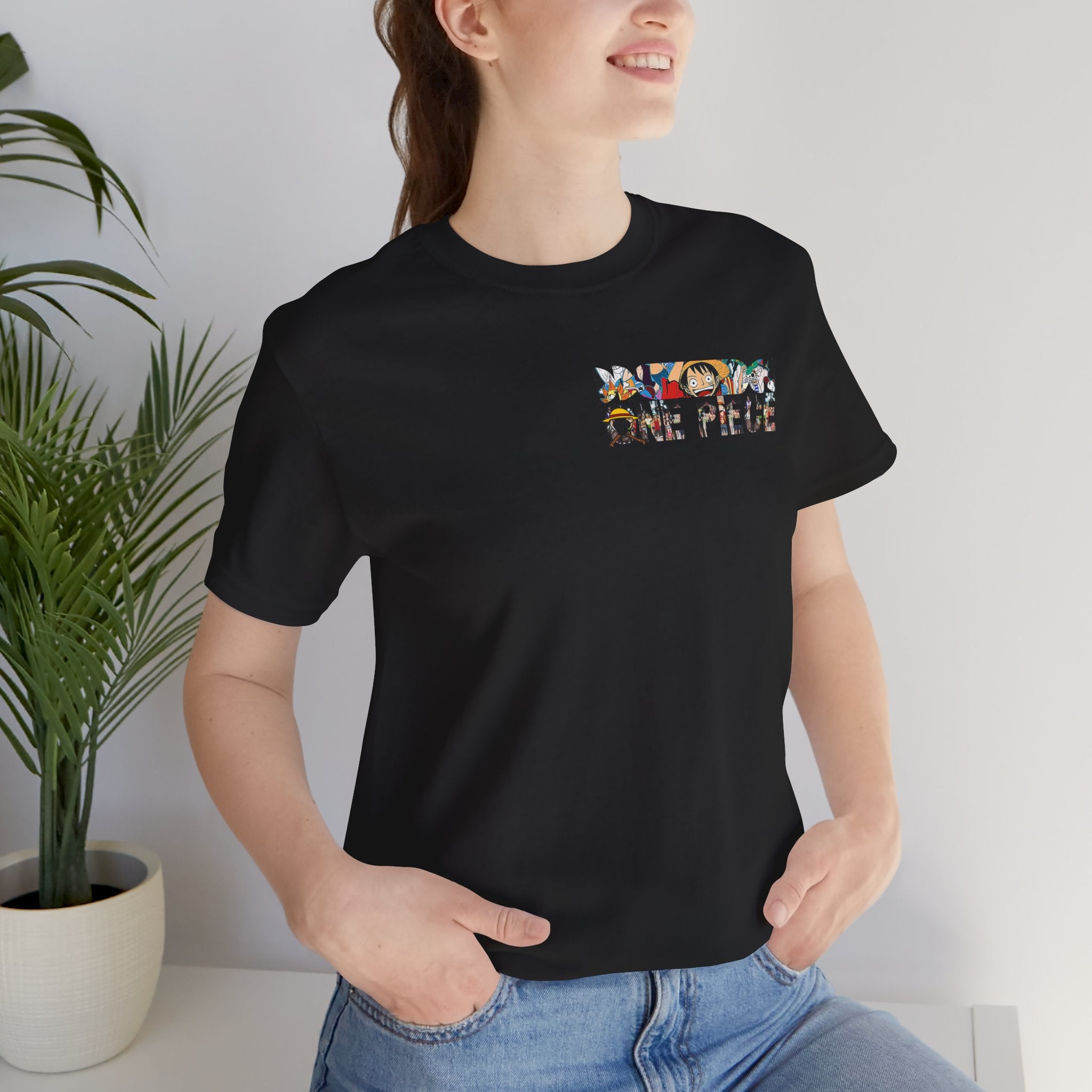 One Piece 'Fiery' anime tee — Luffy Ace tribute t-shirt