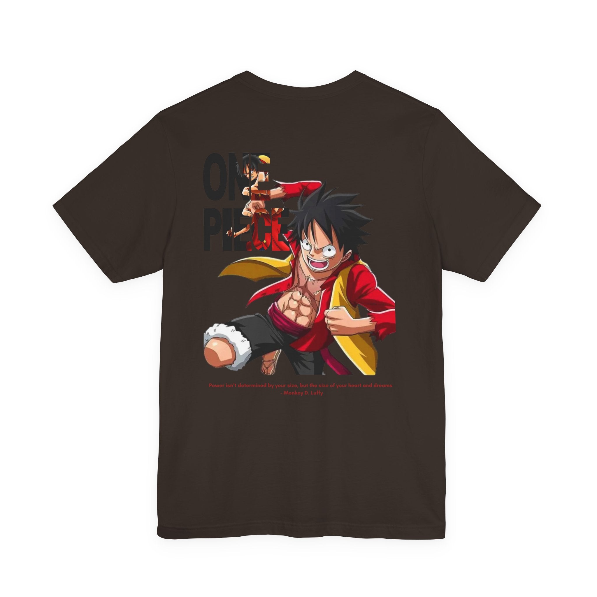 One Piece Luffy Graphic Tee - Anime Pirate Crew Shirt