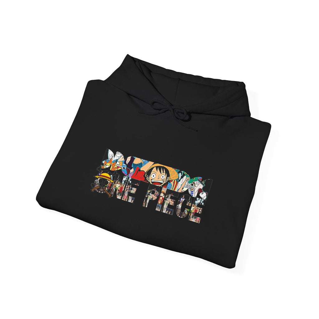 One Piece Luffy Graphic Hoodie – Anime Crew Pullover