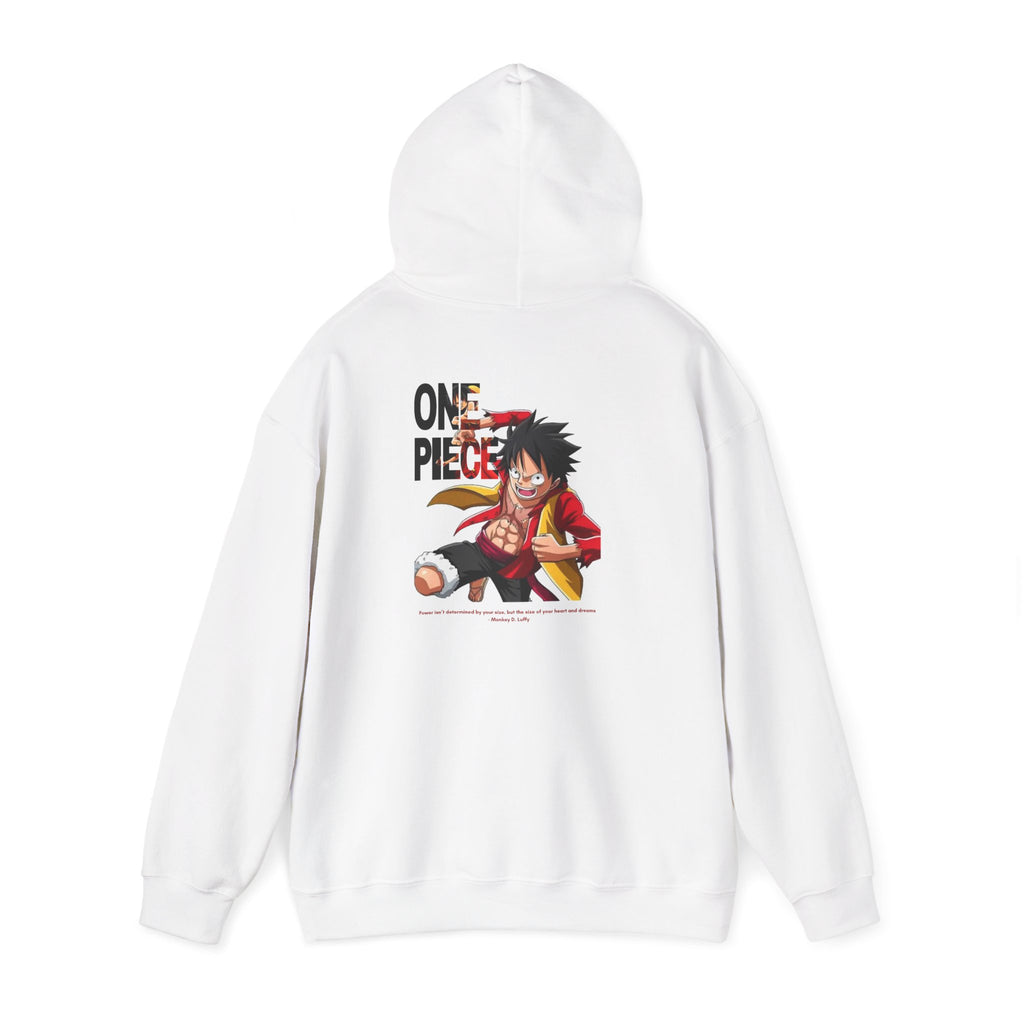One Piece Luffy Graphic Hoodie – Anime Crew Pullover