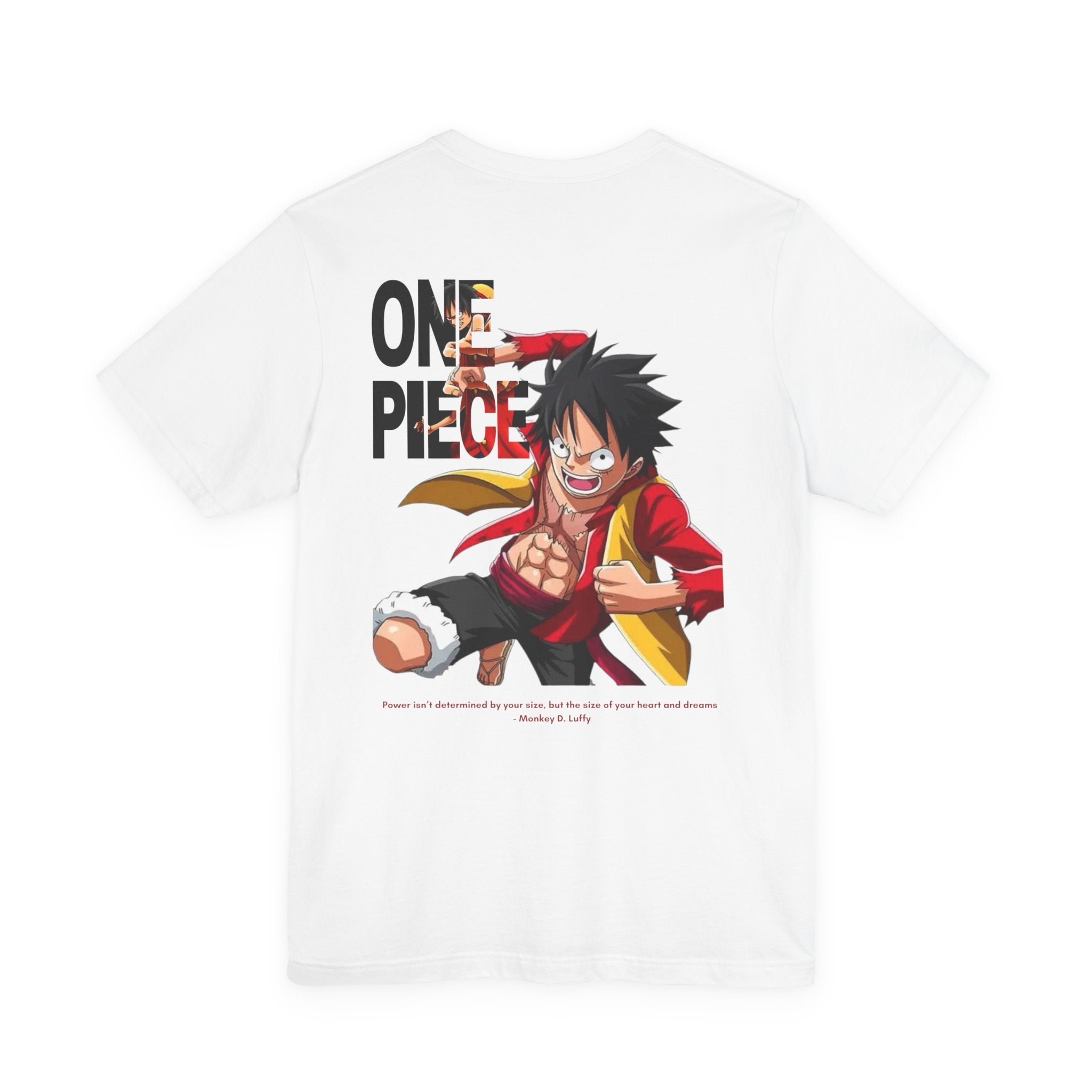 One Piece Luffy Graphic Tee - Anime Pirate Crew Shirt