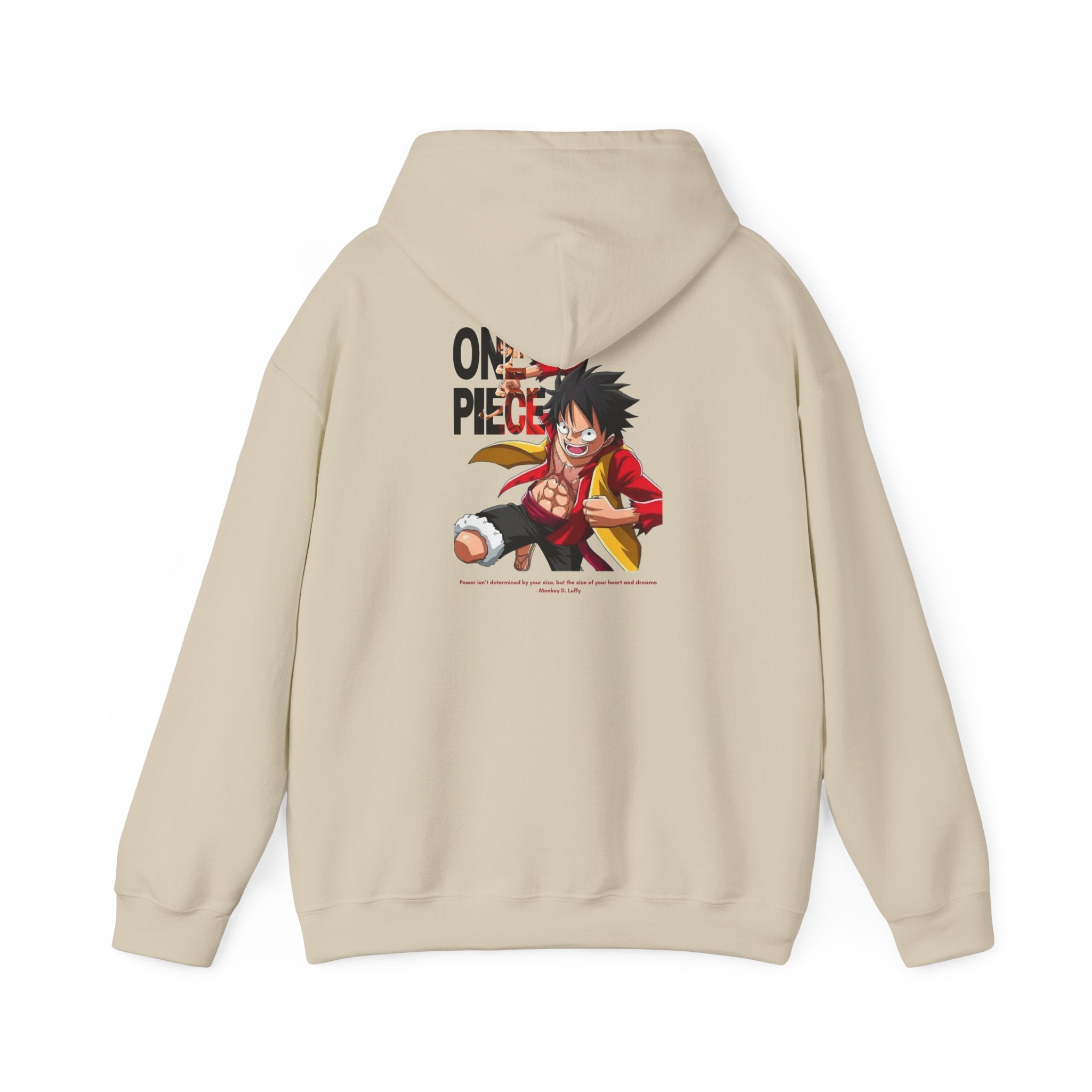 One Piece Luffy Graphic Hoodie – Anime Crew Pullover