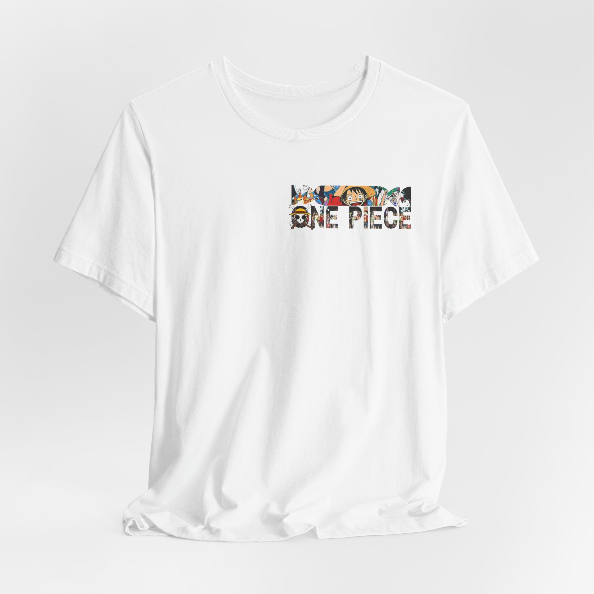 One Piece Luffy Graphic Tee - Anime Pirate Crew Shirt