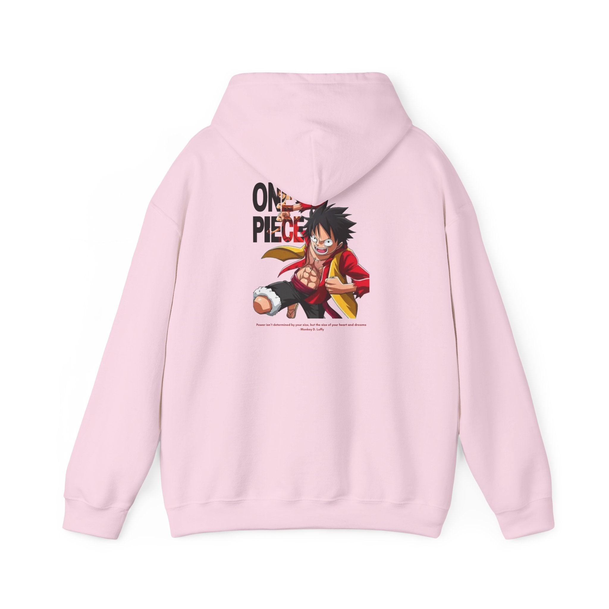 One Piece Luffy Graphic Hoodie – Anime Crew Pullover