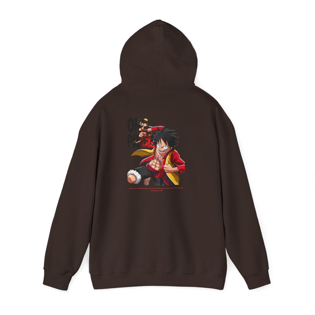 One Piece Luffy Graphic Hoodie – Anime Crew Pullover
