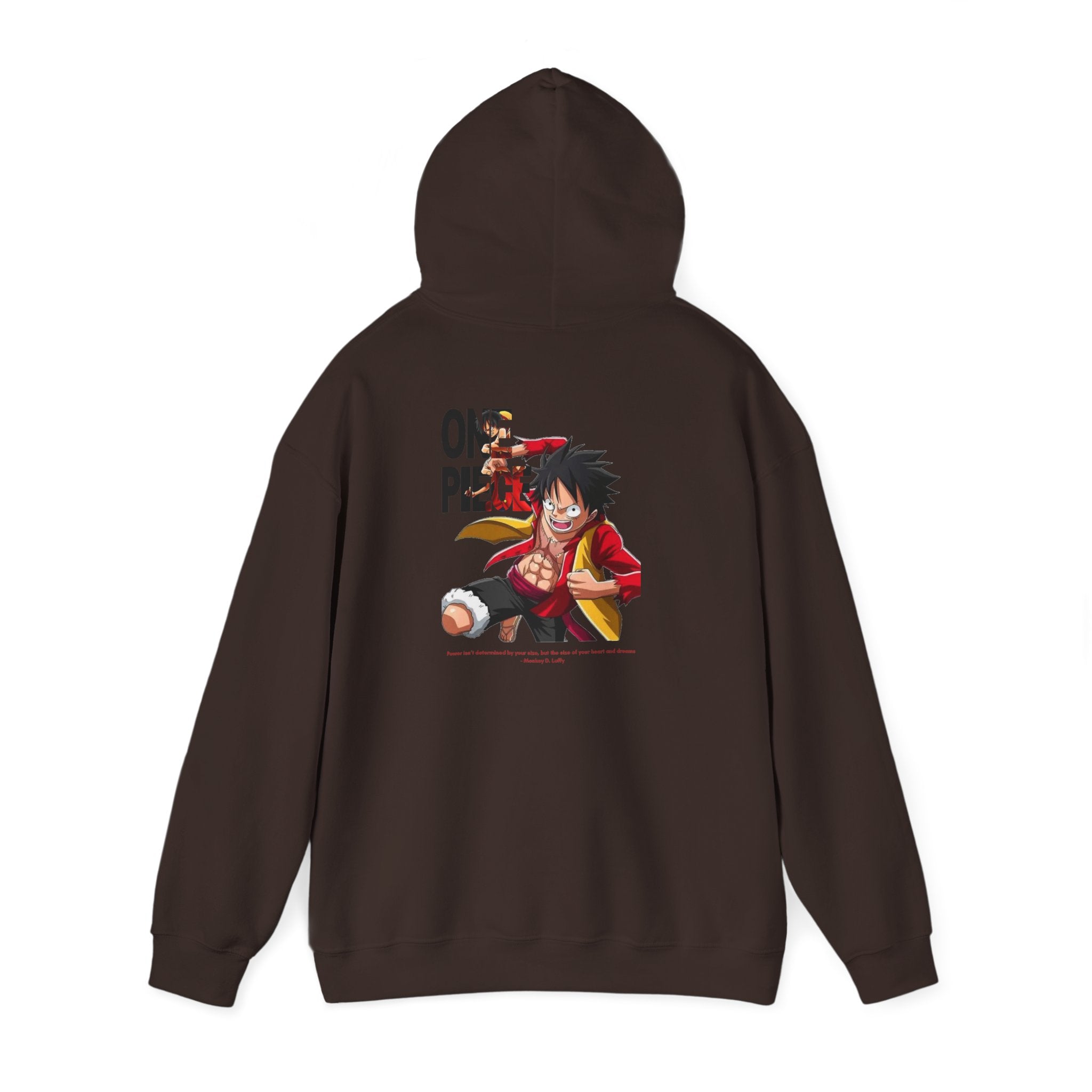 One Piece Luffy Graphic Hoodie – Anime Crew Pullover