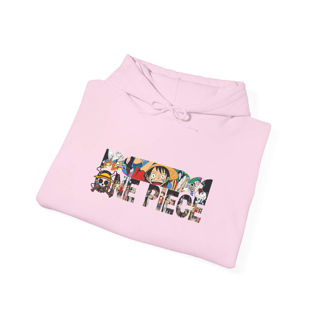 One Piece Luffy Graphic Hoodie – Anime Crew Pullover