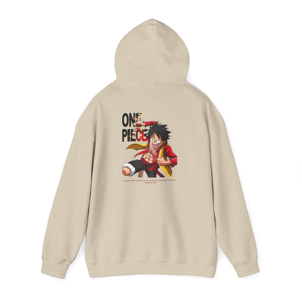 One Piece Luffy Graphic Hoodie – Anime Crew Pullover