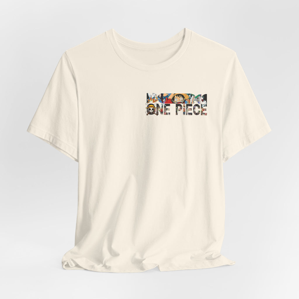 One Piece Luffy Graphic Tee - Anime Pirate Crew Shirt
