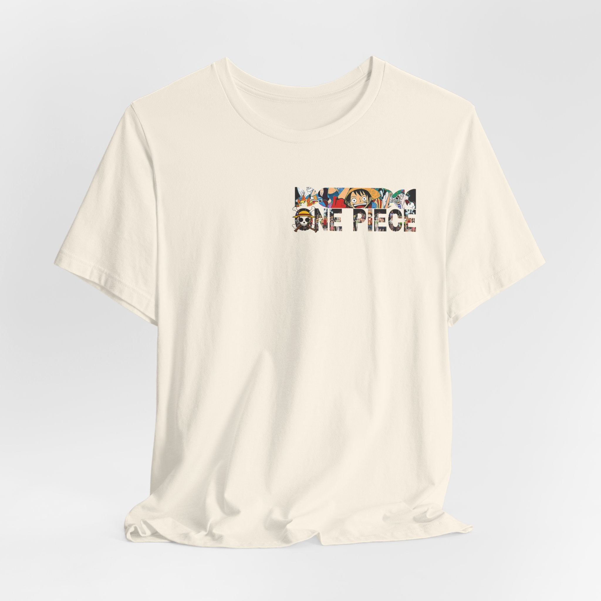 One Piece Luffy Graphic Tee - Anime Pirate Crew Shirt