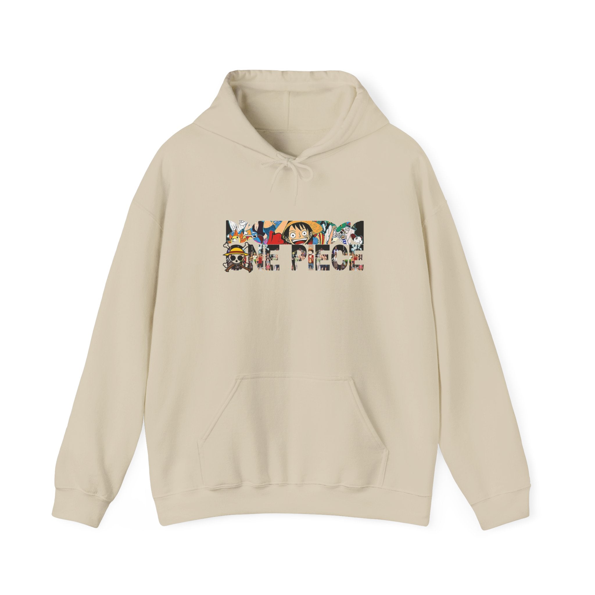 One Piece Luffy Graphic Hoodie – Anime Crew Pullover