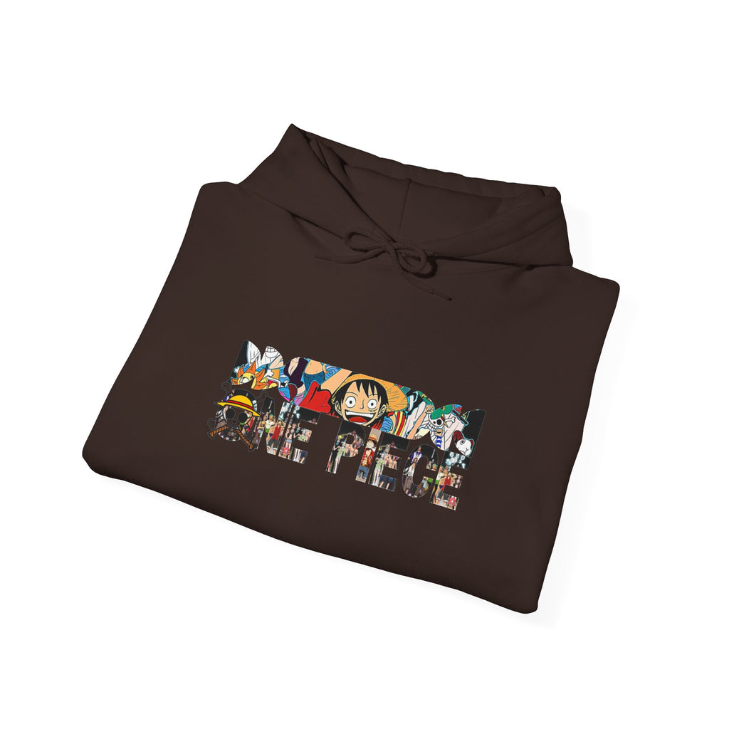 One Piece Luffy Graphic Hoodie – Anime Crew Pullover