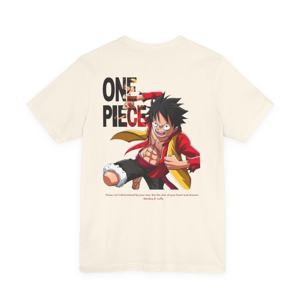 One Piece Luffy Graphic Tee - Anime Pirate Crew Shirt