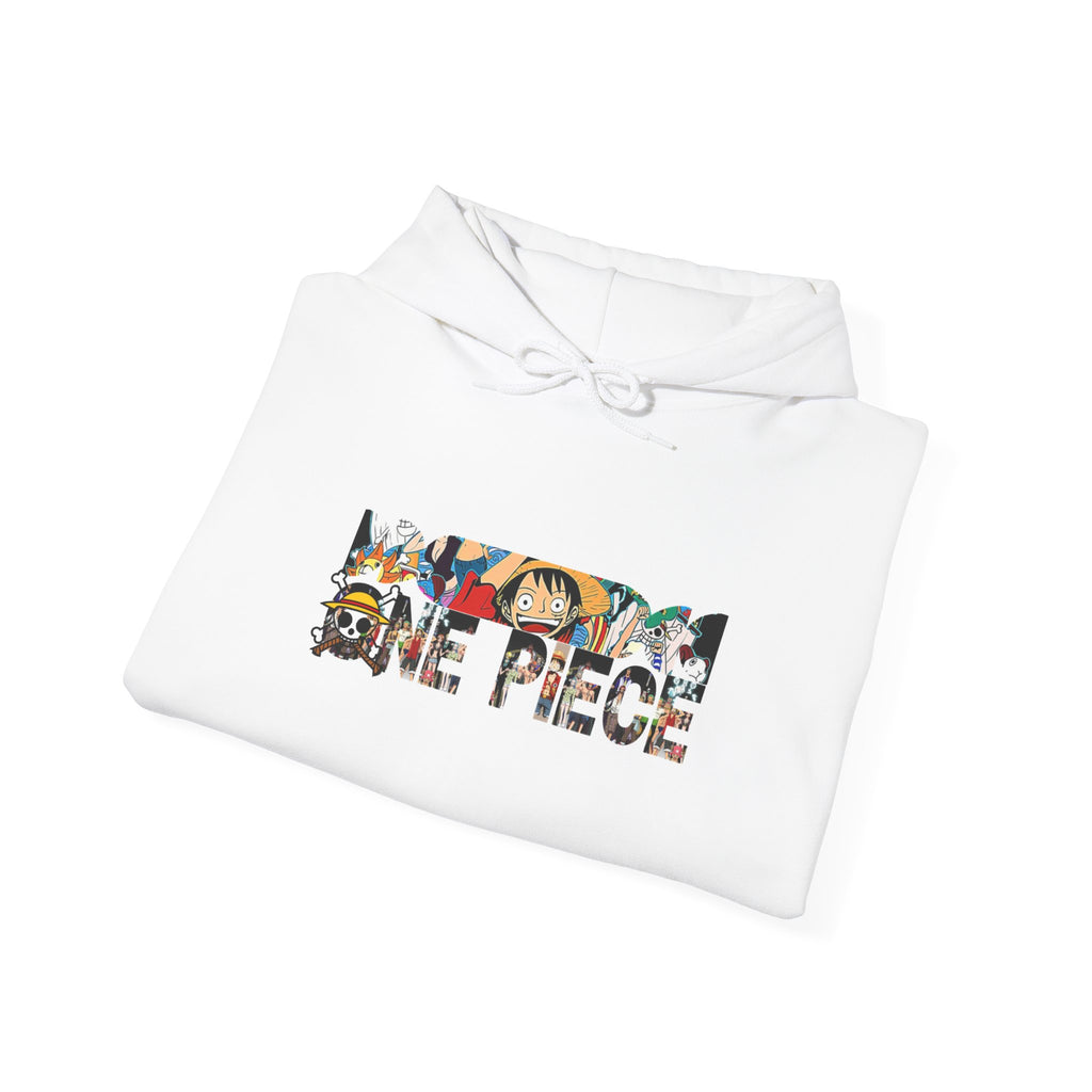 One Piece Luffy Graphic Hoodie – Anime Crew Pullover