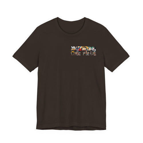 One Piece 'Fiery' anime tee — Luffy Ace tribute t-shirt