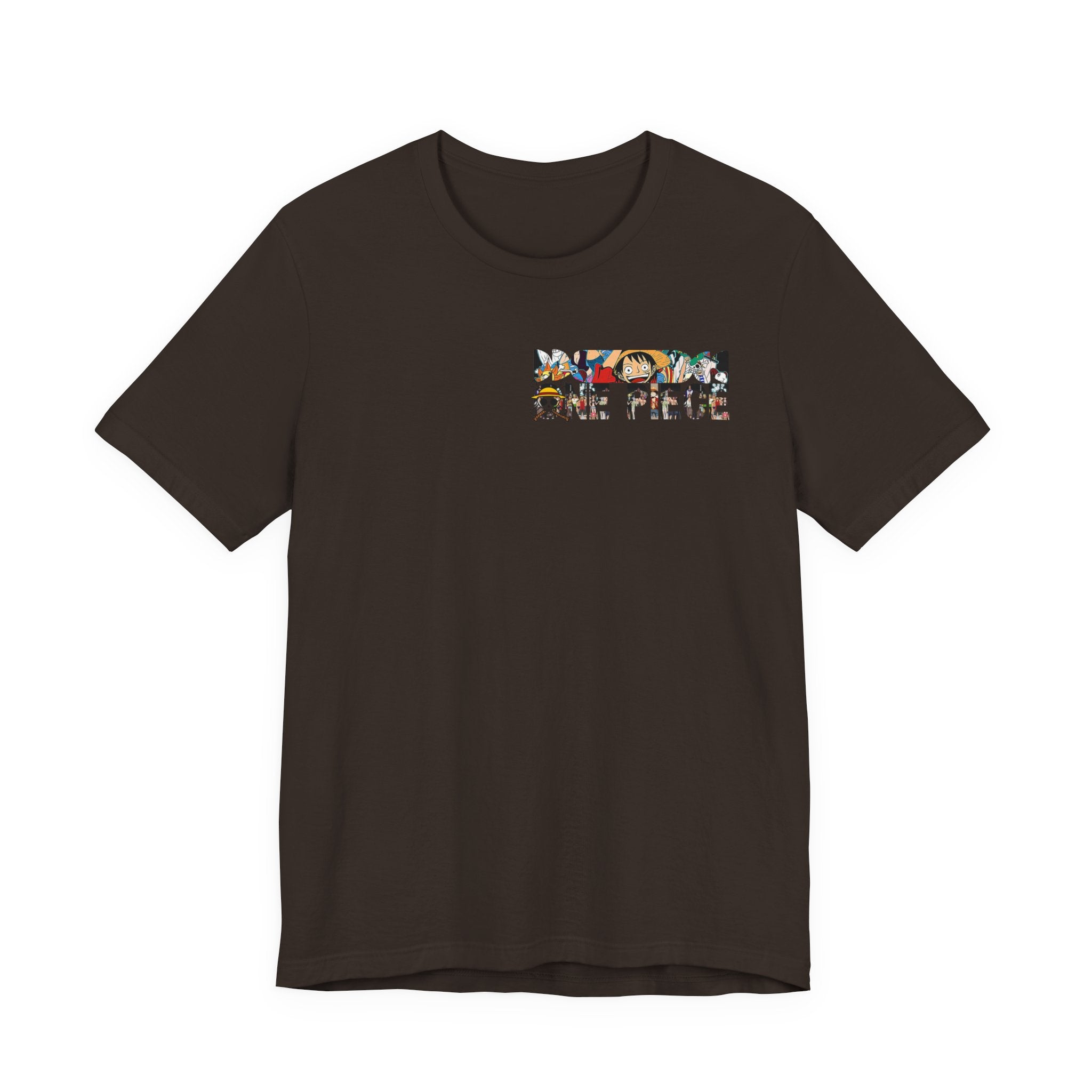 One Piece Luffy Graphic Tee - Anime Pirate Crew Shirt
