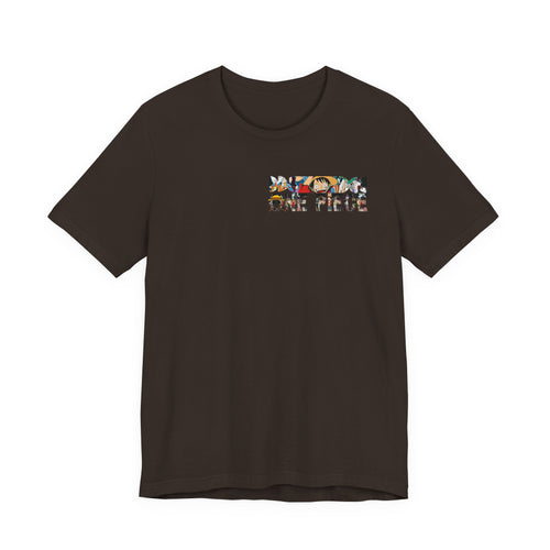 One Piece Luffy Graphic Tee - Anime Pirate Crew Shirt