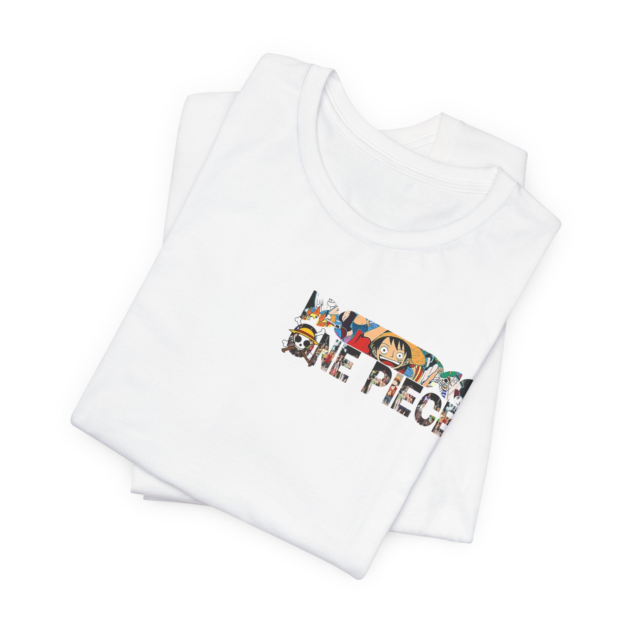 One Piece Luffy Graphic Tee - Anime Pirate Crew Shirt