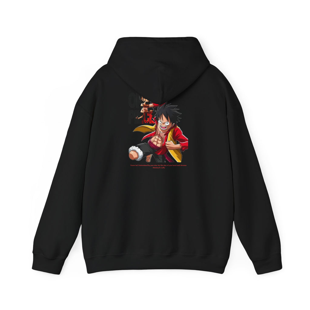 One Piece Luffy Graphic Hoodie – Anime Crew Pullover