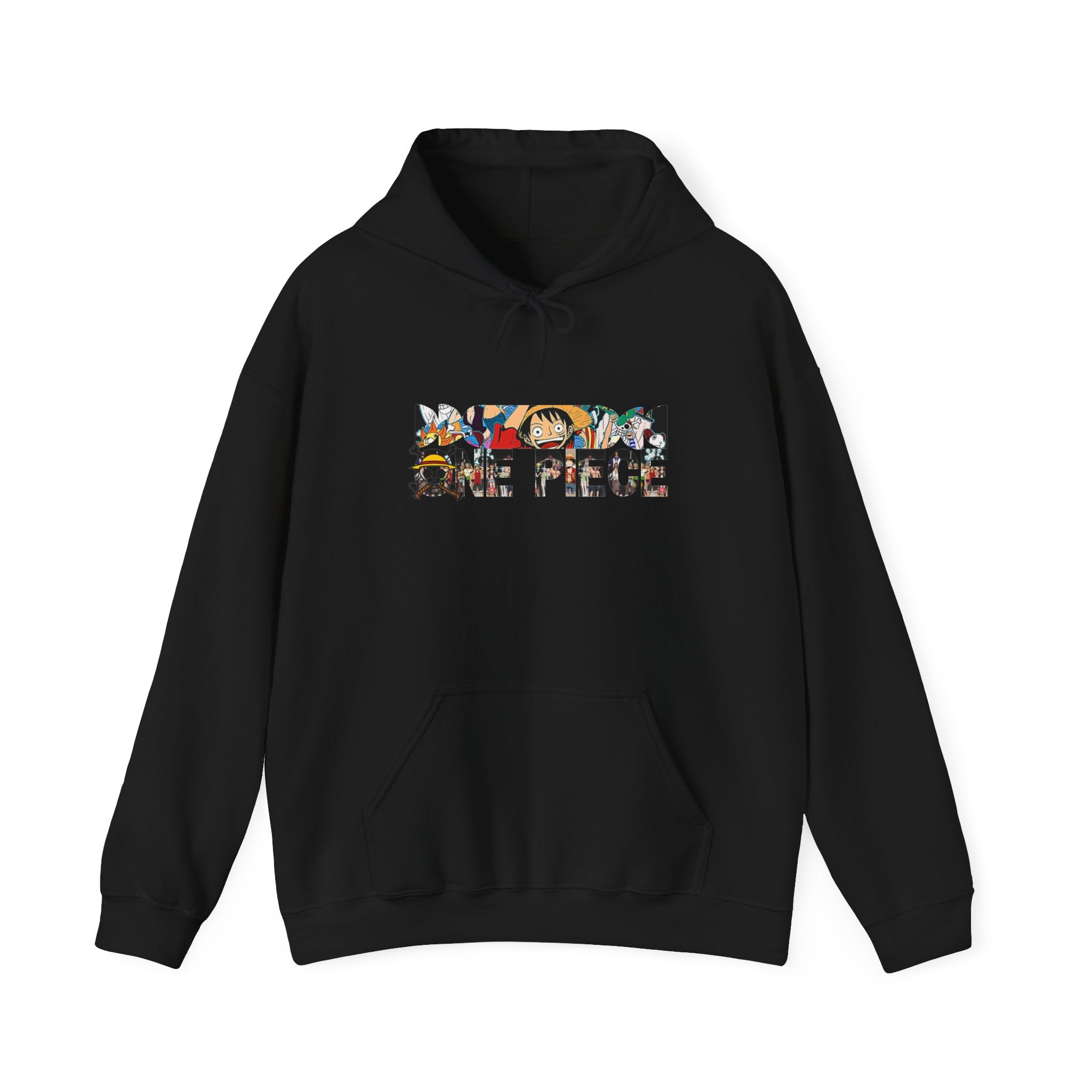 One Piece Luffy Graphic Hoodie – Anime Crew Pullover