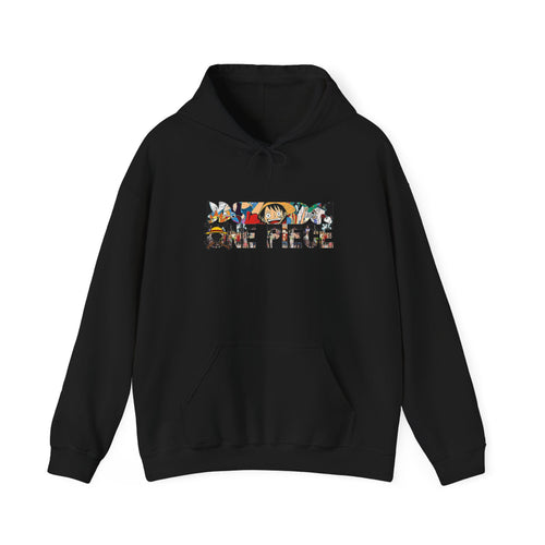 One Piece Luffy Graphic Hoodie – Anime Crew Pullover