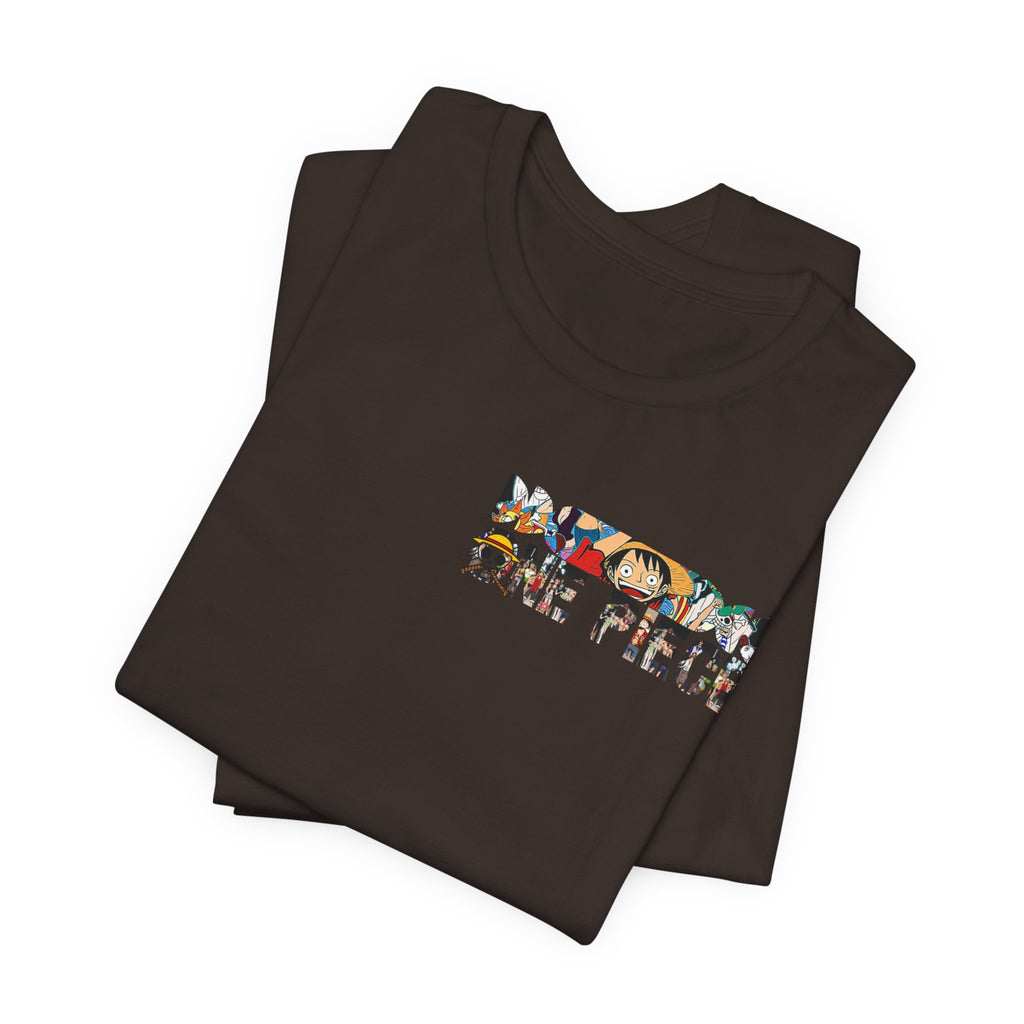 One Piece Luffy Graphic Tee - Anime Pirate Crew Shirt