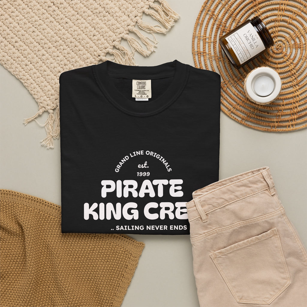 One Piece Luffy Pirate King Crew T-Shirt