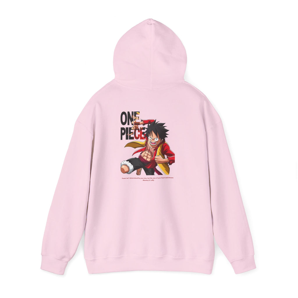 One Piece Luffy Graphic Hoodie – Anime Crew Pullover