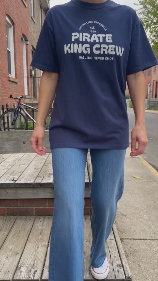 One Piece Pirate King Crew T-Shirt — Luffy Graphic Tee
